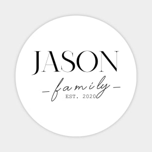 Jason Family EST. 2020, Surname, Jason Magnet